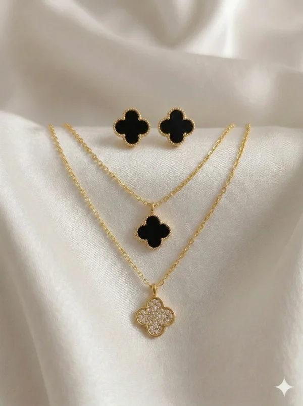 Set Duo Clover Black