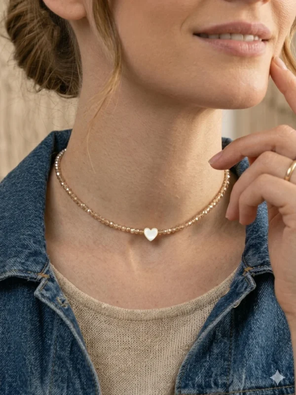 1000162173 Choker Murano Corazon