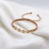 Pulsera Pareja Beige